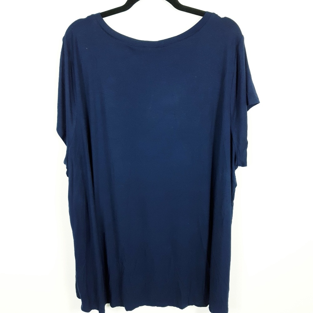 NWT Cable & Gauge V-Neck T-Shirt Size 3X - Picture 4 of 8